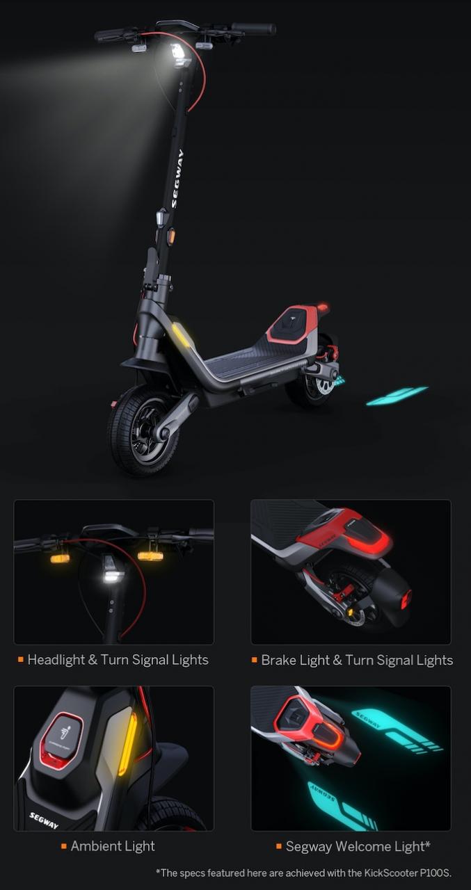 Xe Điện Scooter Segway Ninebot P100s 2023 Segway Việt Nam